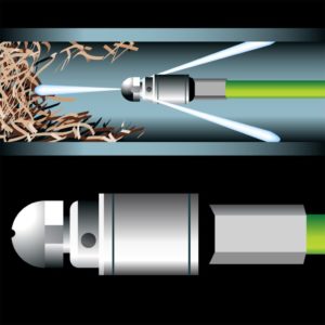 hydro jetting illustration